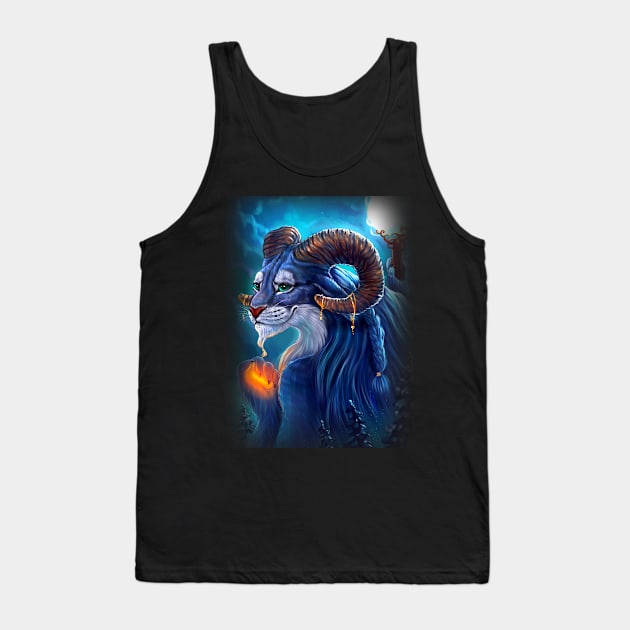 Moon spirit Tank Top by Magical Forest